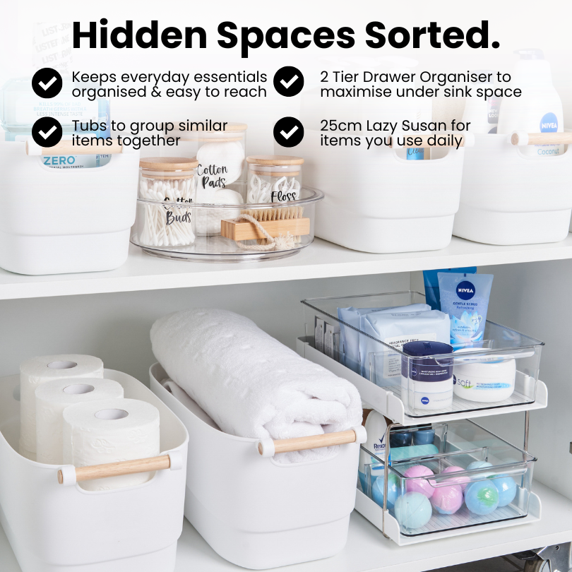 Bathroom Storage & Organisation Set