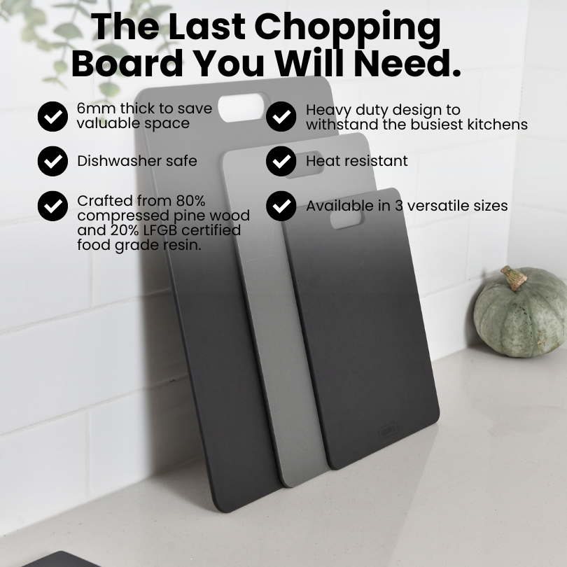 Wood Fibre Chopping Board - 3 Set Mixed v1