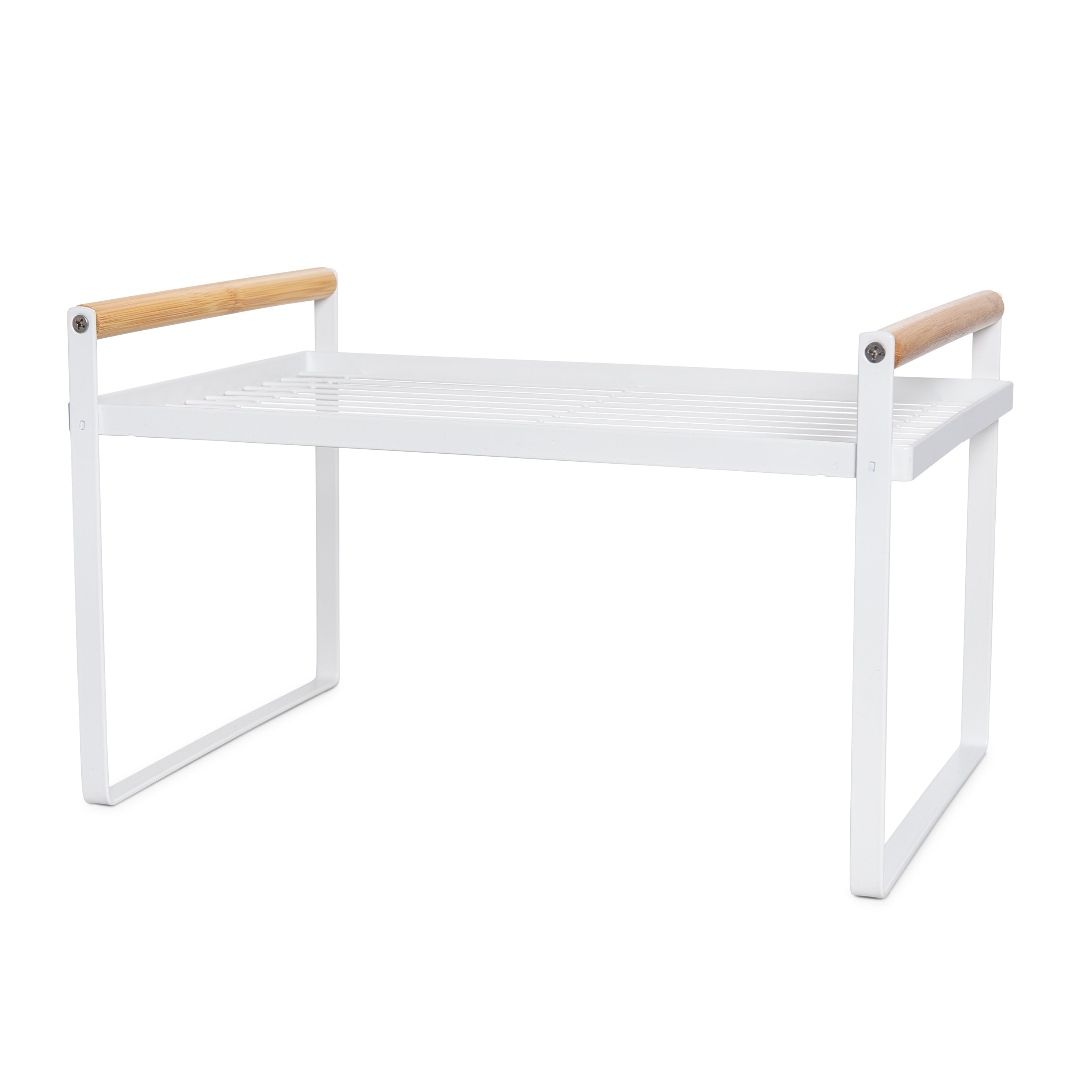 Metal Storage Rack - White