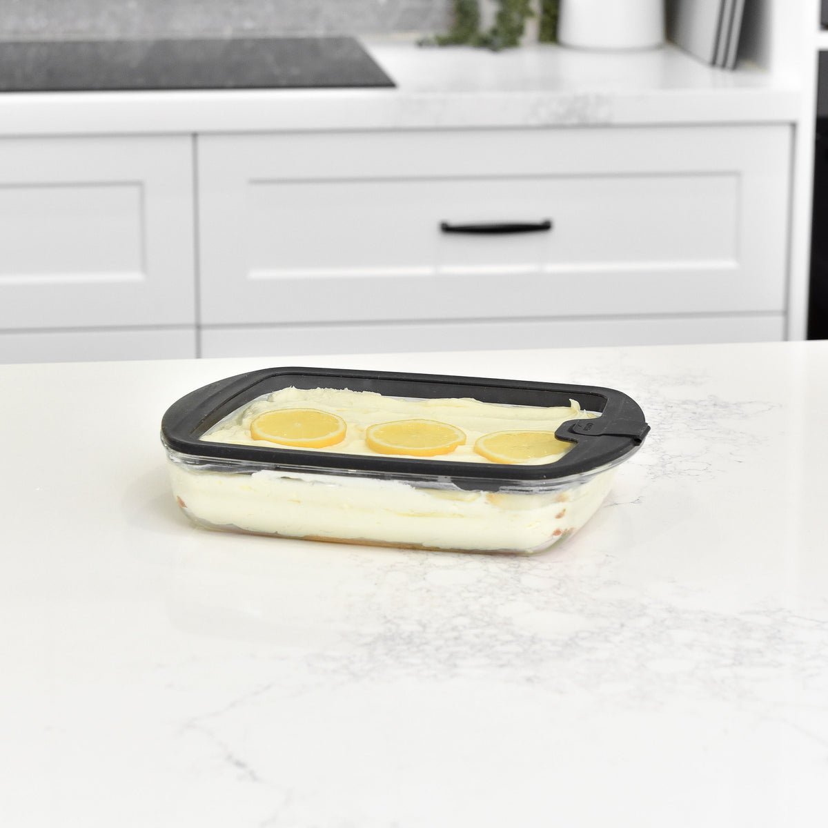 Glass Baking Dish - Medium - Black