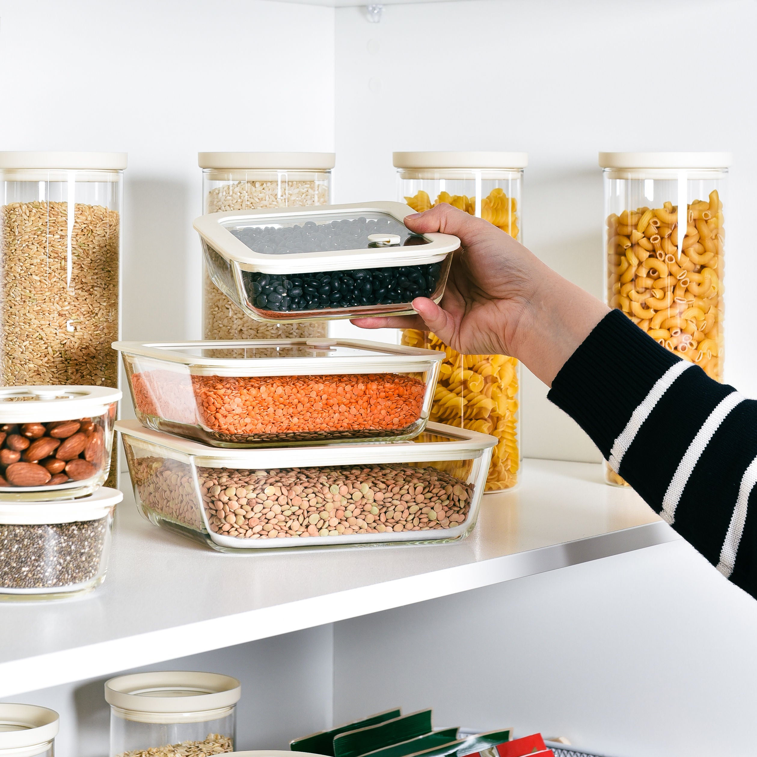 Mega Glass Pantry & Meal Prep Storage Set