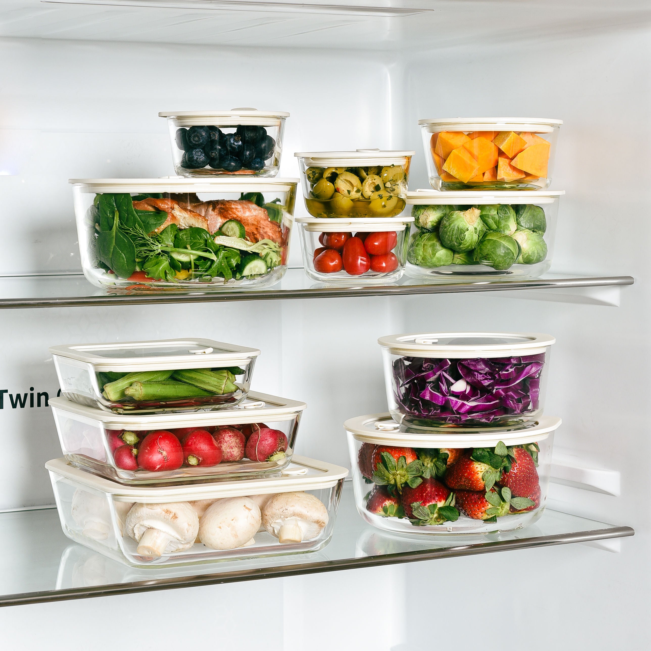 Mega Glass Pantry & Meal Prep Storage Set