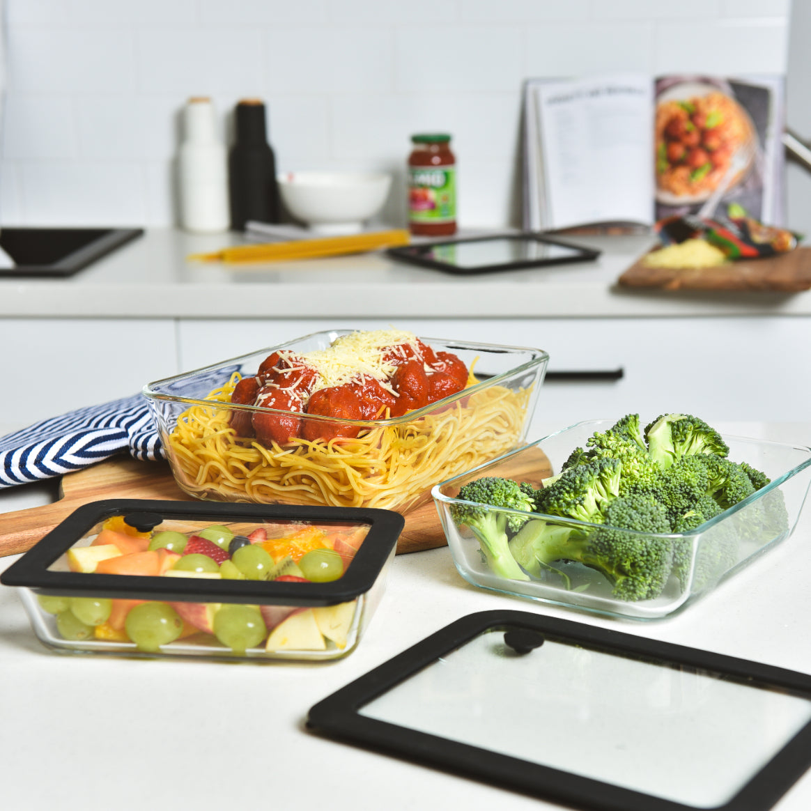 Food Storage Container 700ml - Glass