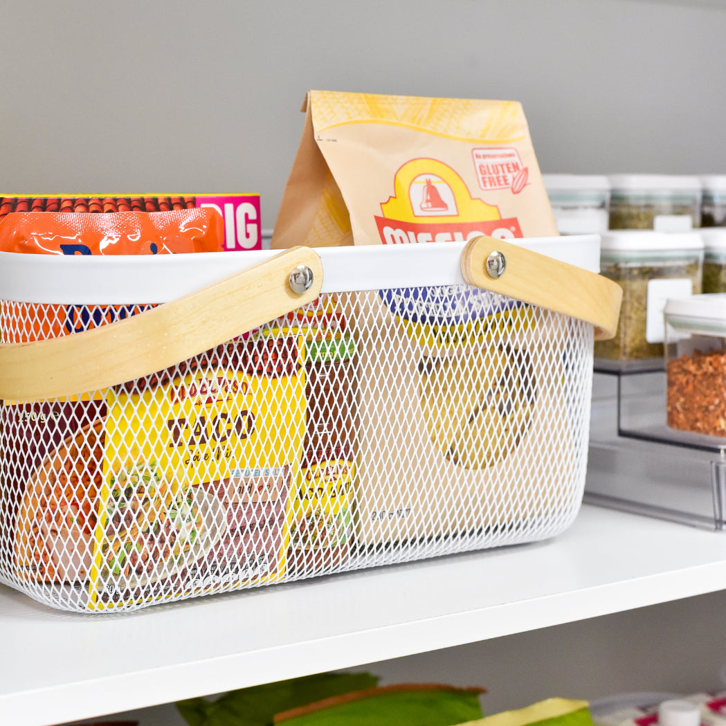 Blissful Pantry Organisation Set - White