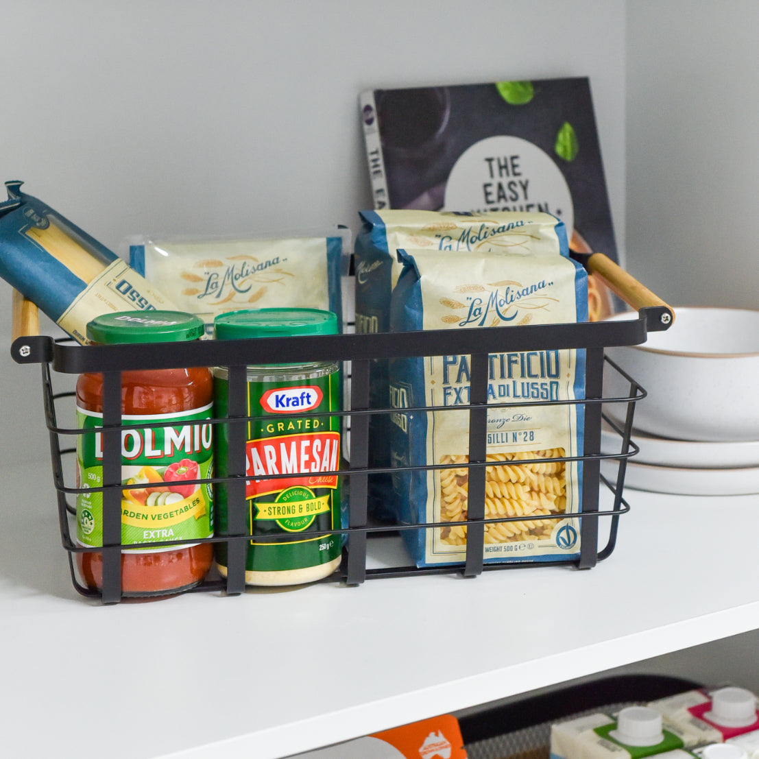 Blissfully Black Pantry Organisation Set