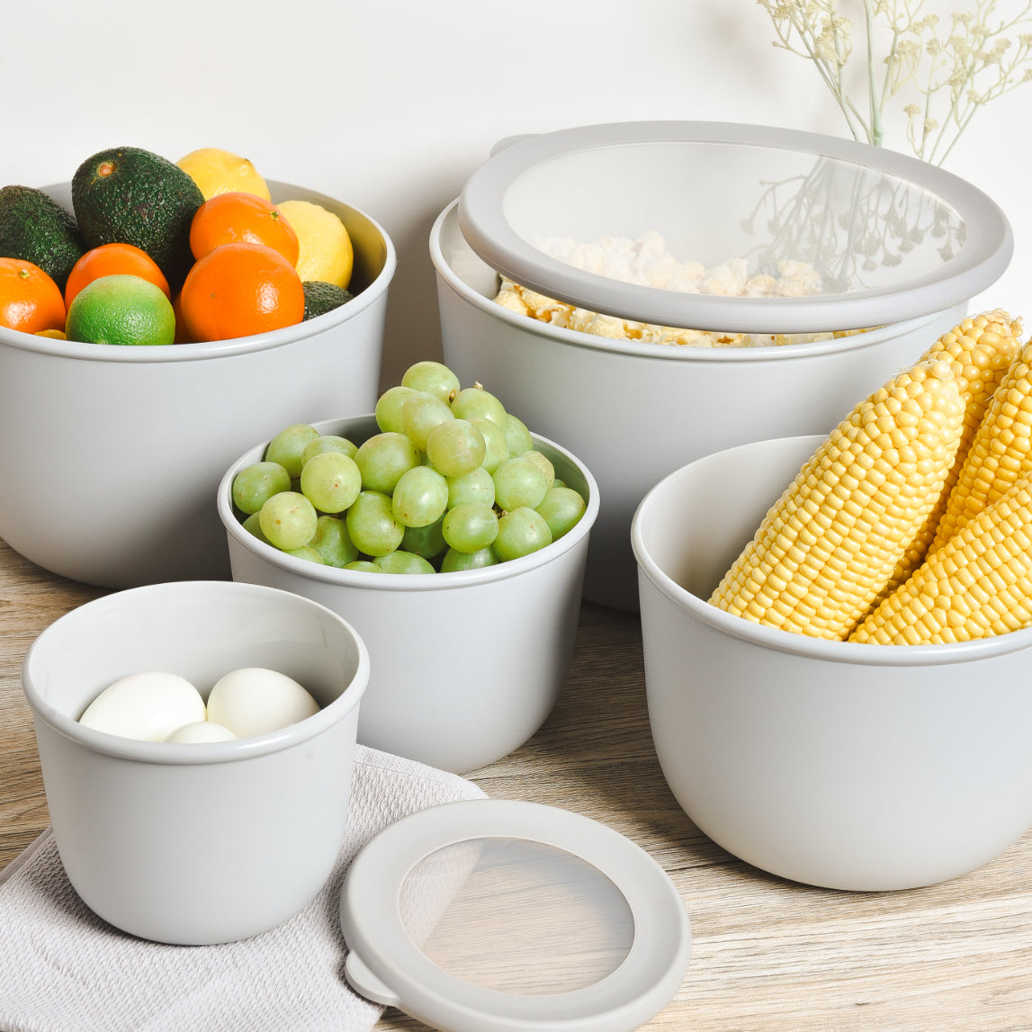 Food Storage Containers 5 Set - Round