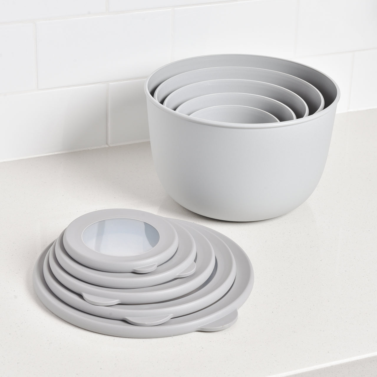 Food Storage Containers 5 Set - Round