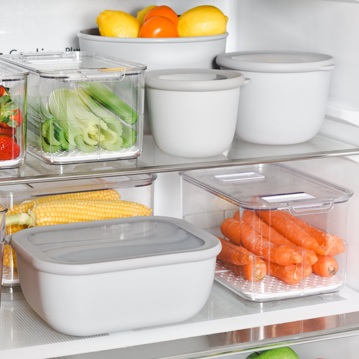 Food Storage Containers 5 Set - Round