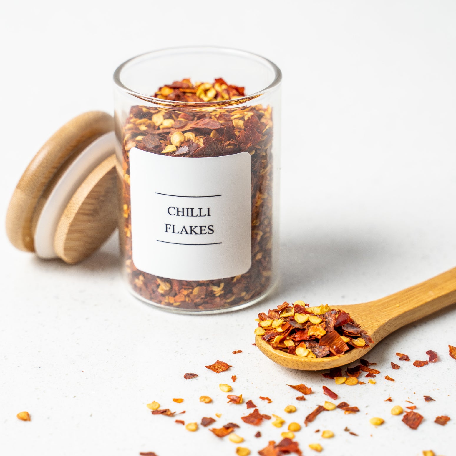 Essentials Spice Sticker Set - 44 Stickers - White