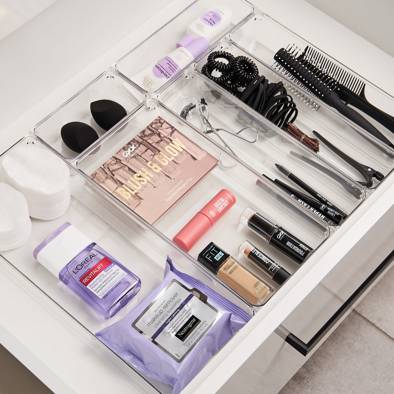 bathroom drawer organisers