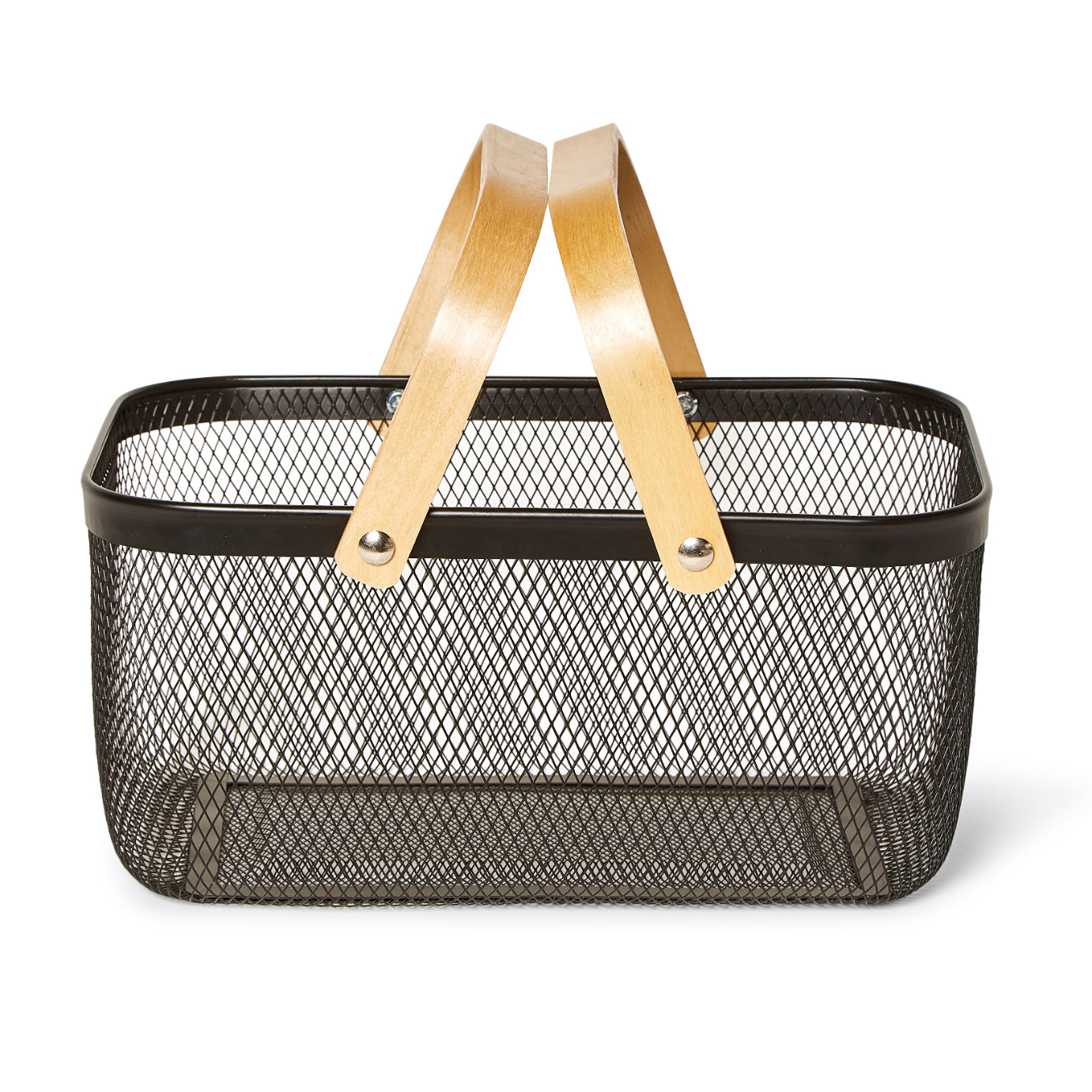 black mesh basket