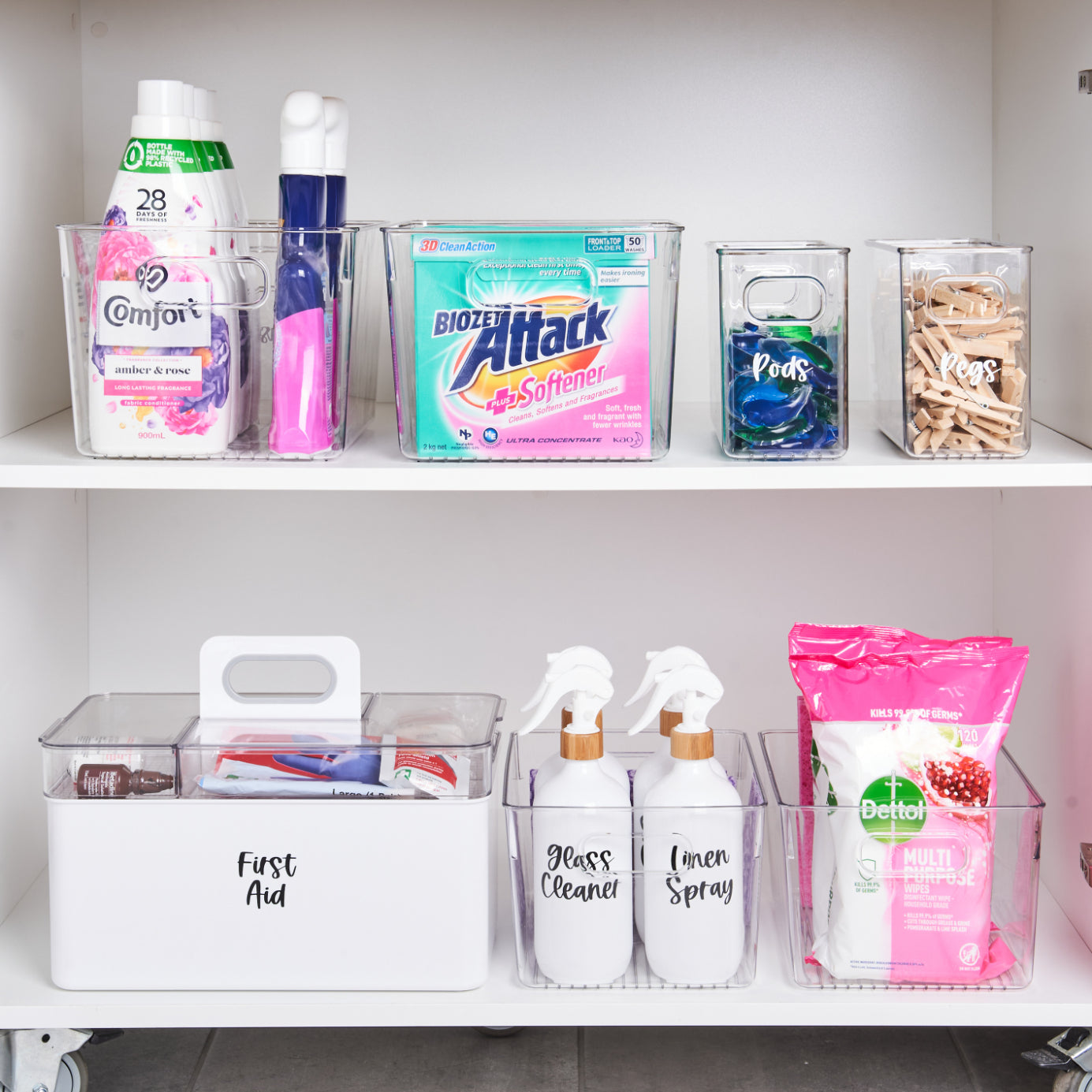 laundry storage set