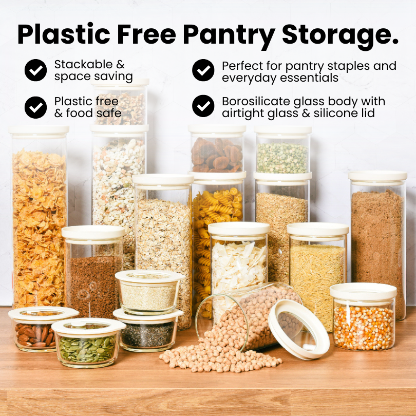 Mega Glass Pantry & Meal Prep Storage Set