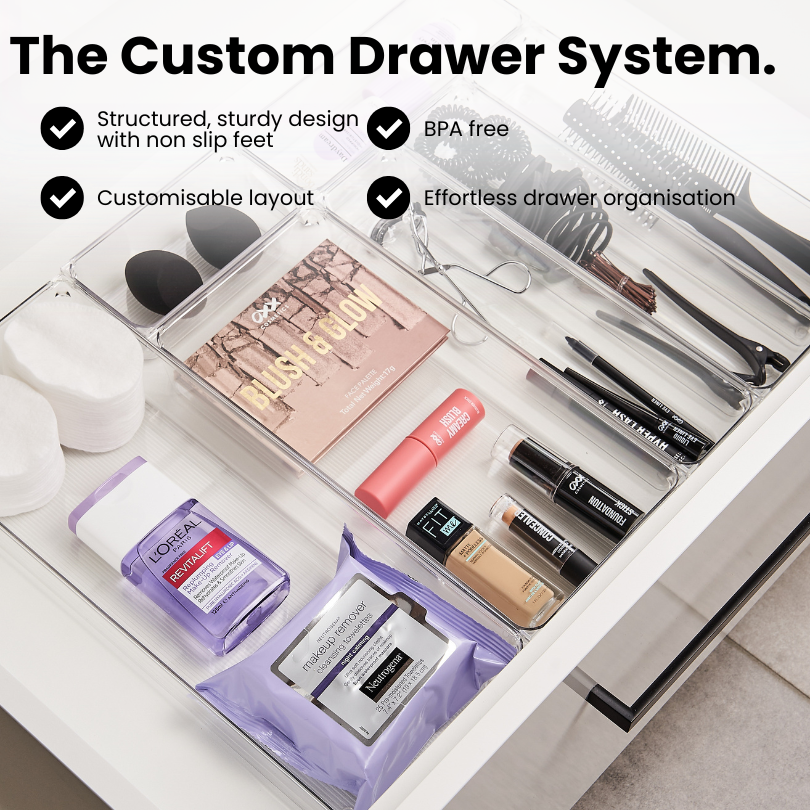 Bathroom Drawer Organiser Set