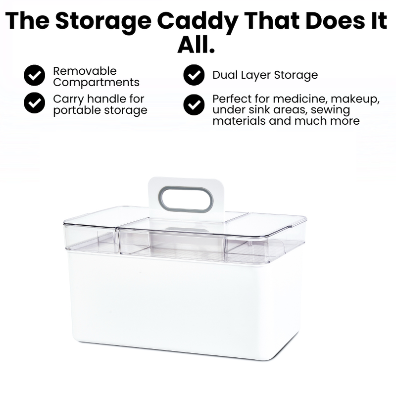 First Aid Storage Caddy | Blissful Little Home