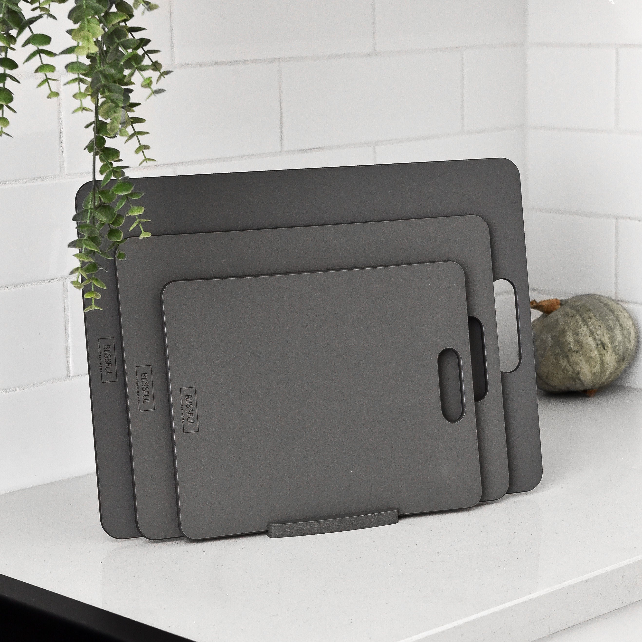 Wood Fibre Chopping Board Stand - Grey