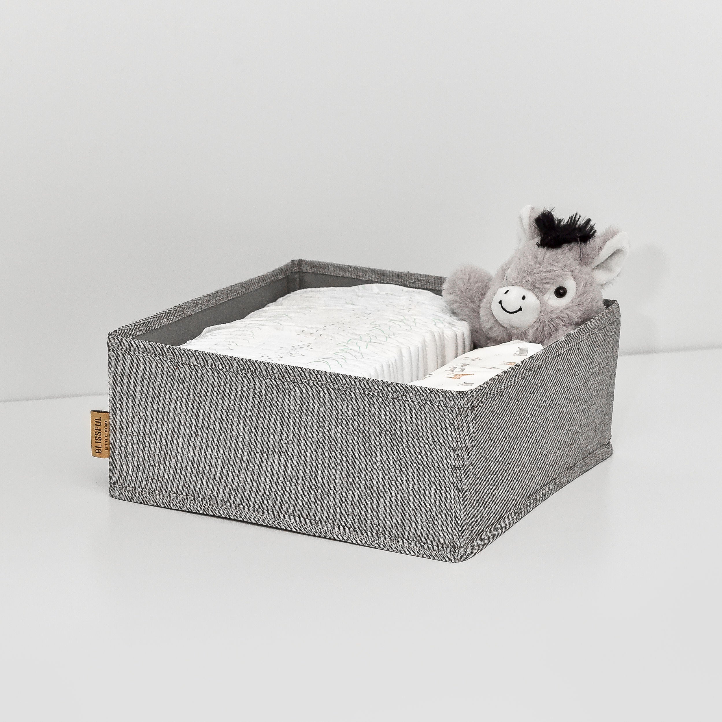 12pc Drawer Organiser Set - Pebble Grey