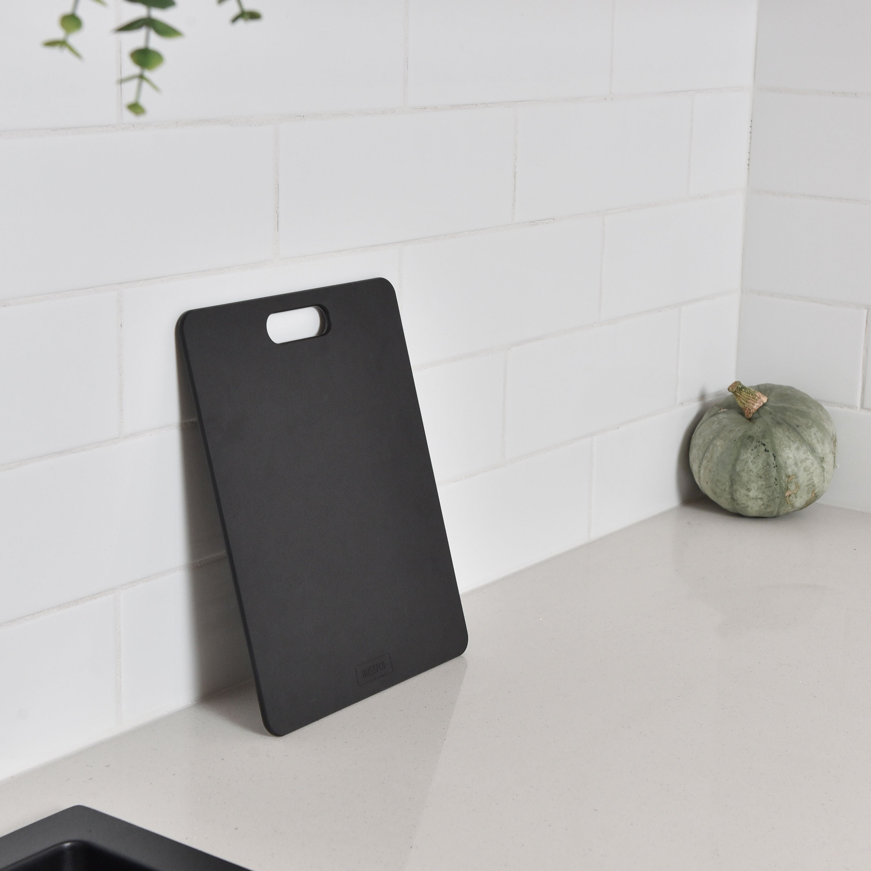 Wood Fibre Chopping Board - Small Black