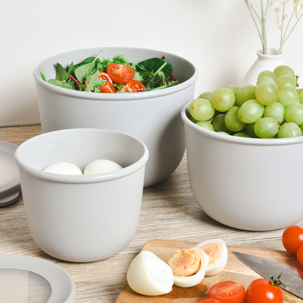 Food Storage Containers 3 Set | Round | Blissful Little Home