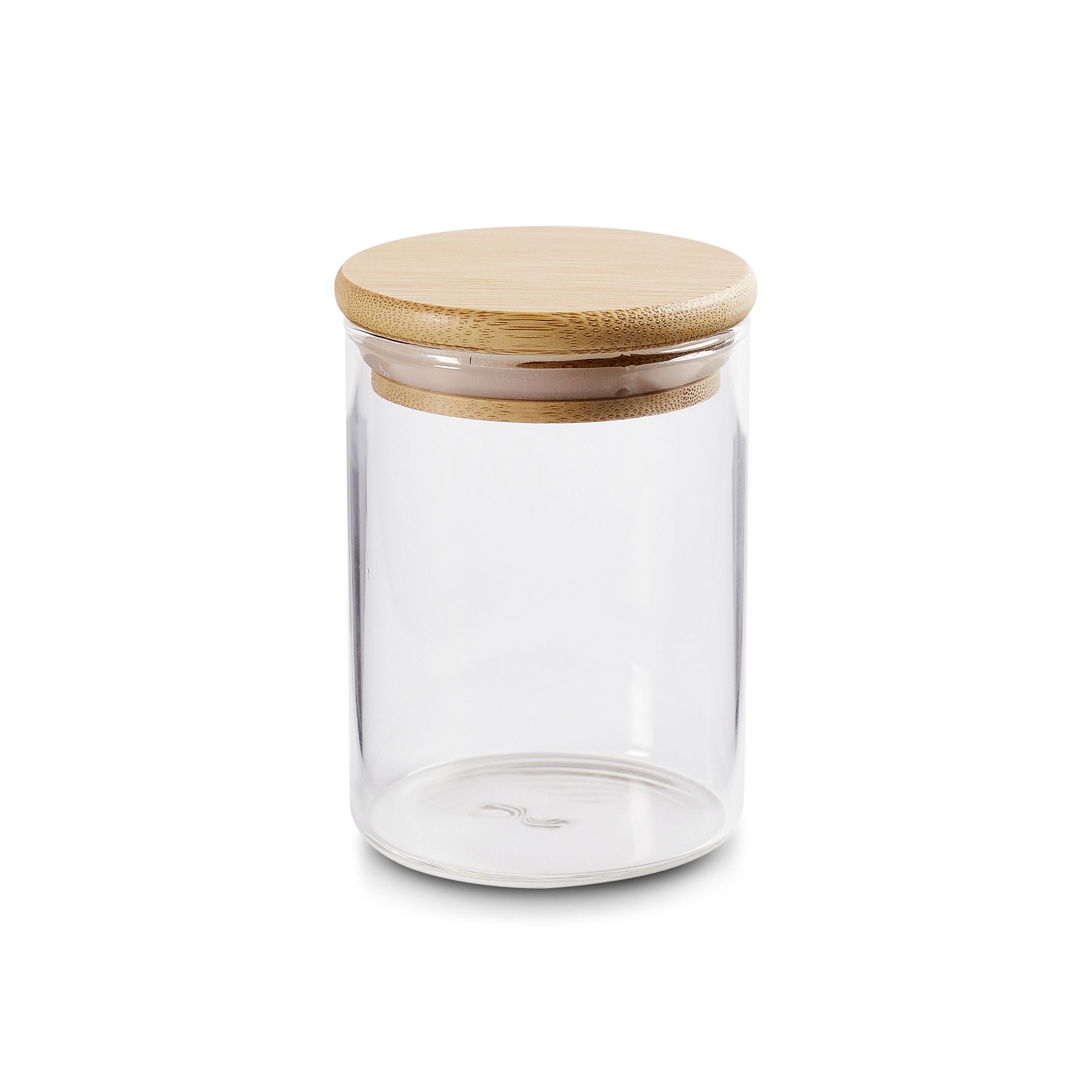 Bamboo Glass Spice Jar Pack | Premium Bamboo Spice Rack