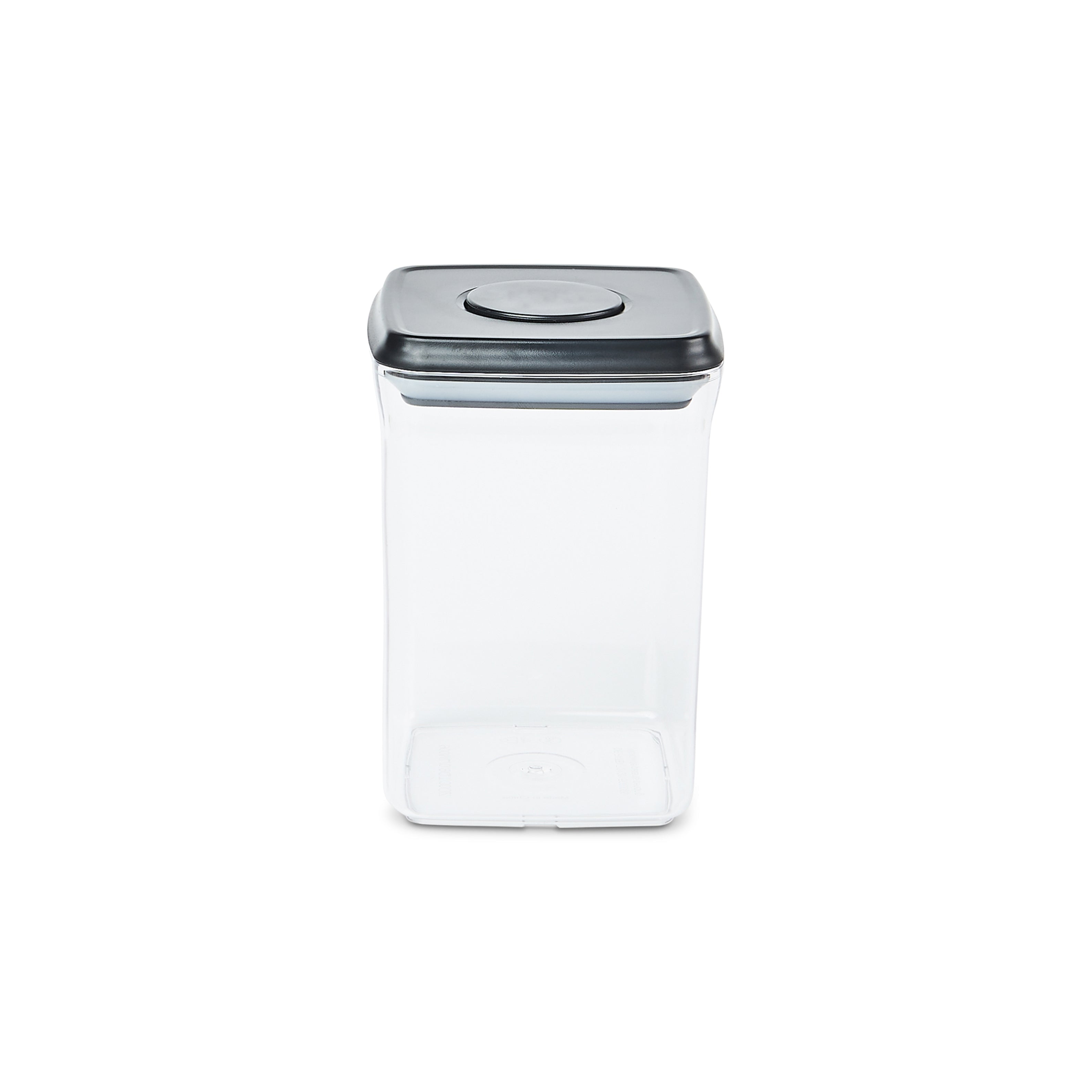 Push Top Pantry Container 900ml - Black Lid