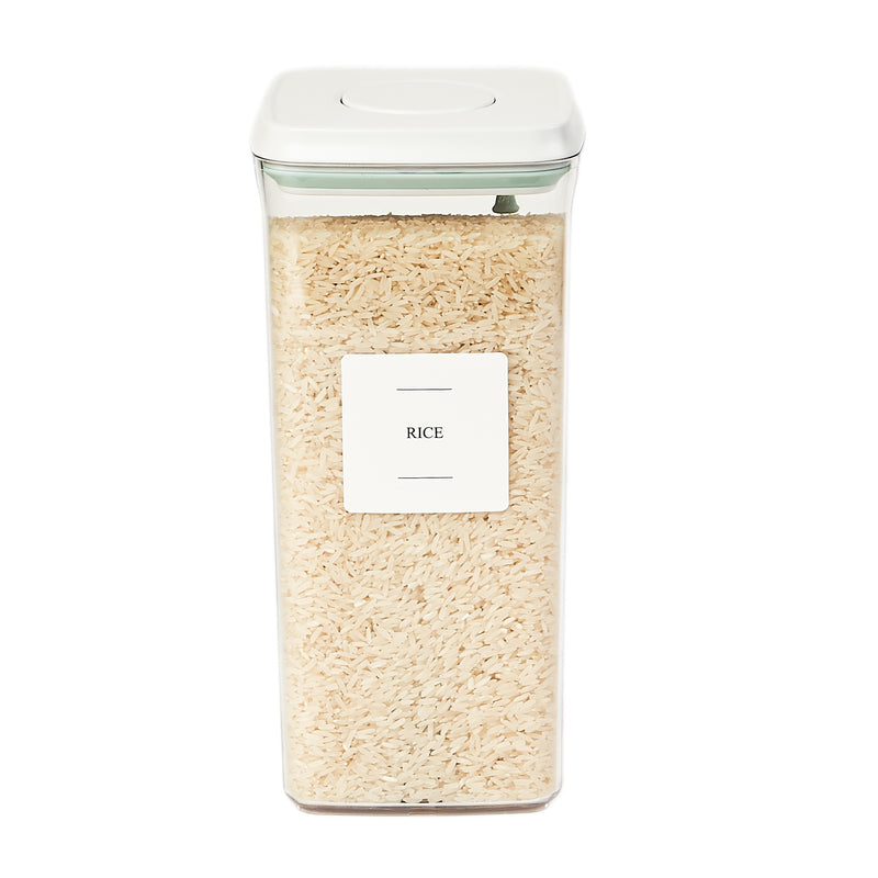 Push Top Pantry Container - 2.5L Airtight - White Lid