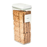 Push Top Pantry Container - 3.2L Airtight - White Lid