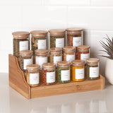 Bamboo / Glass Herb & Spice Jar - 100ml